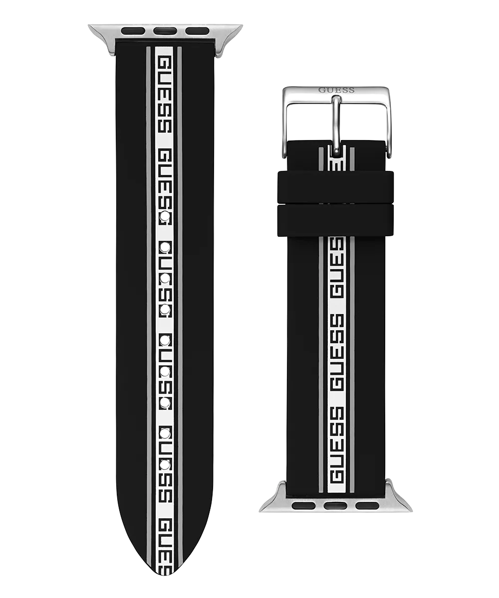 GUESS Logo Silicone Band for Apple 42-44 mm Watch