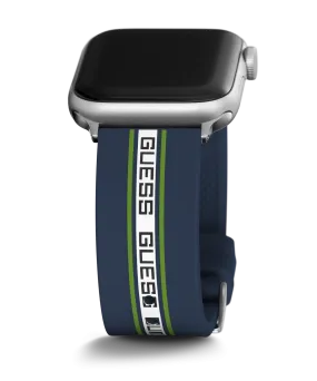 GUESS Logo Silicone Band for Apple 42-44 mm Watch