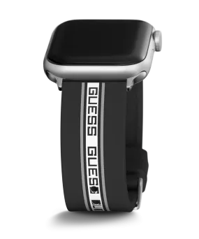 GUESS Logo Silicone Band for Apple 42-44 mm Watch