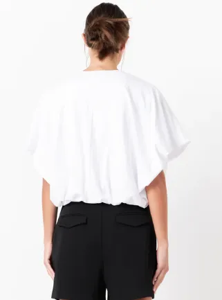 High-Low Cropped T-Shirt