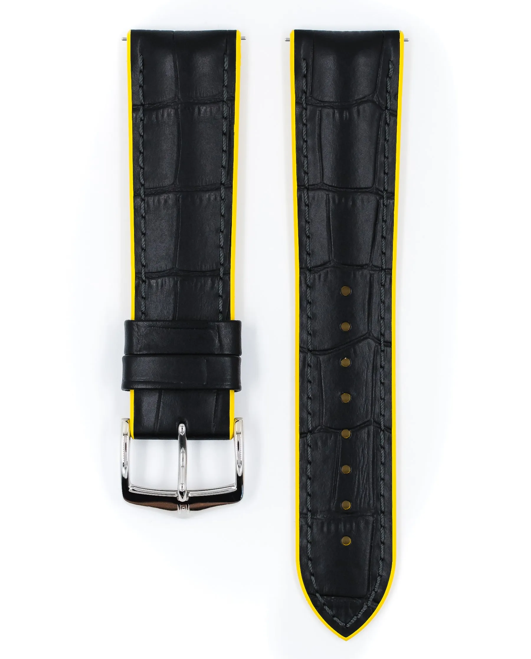 HIRSCH ANDY Performance Alligator Embossed Calfskin Watch Band  092 72 28