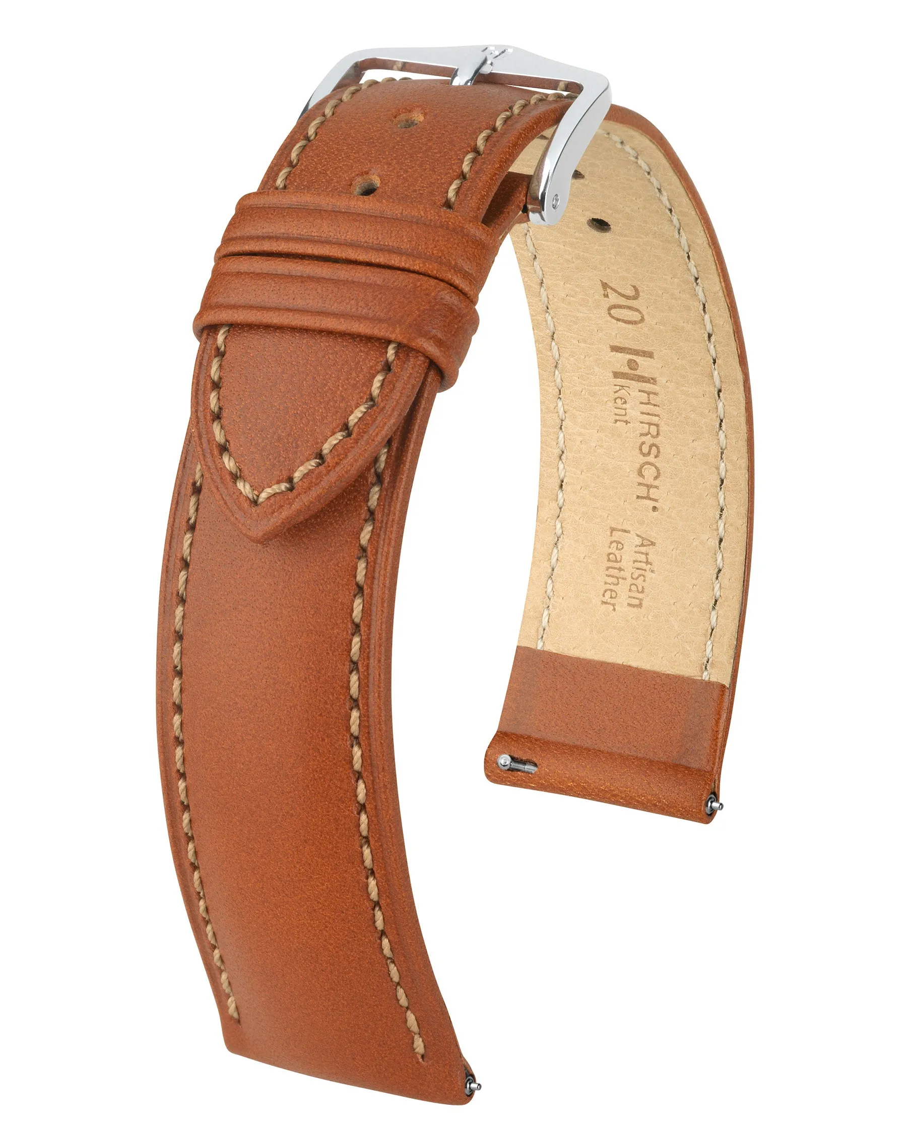 HIRSCH KENT Artisan Leather Watch Strap  010 02