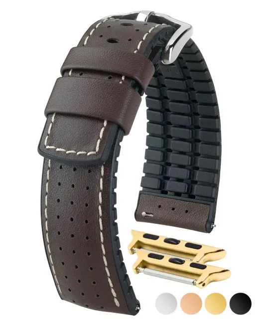 HIRSCH TIGER Performance Calfskin Watch Band  091 50 75