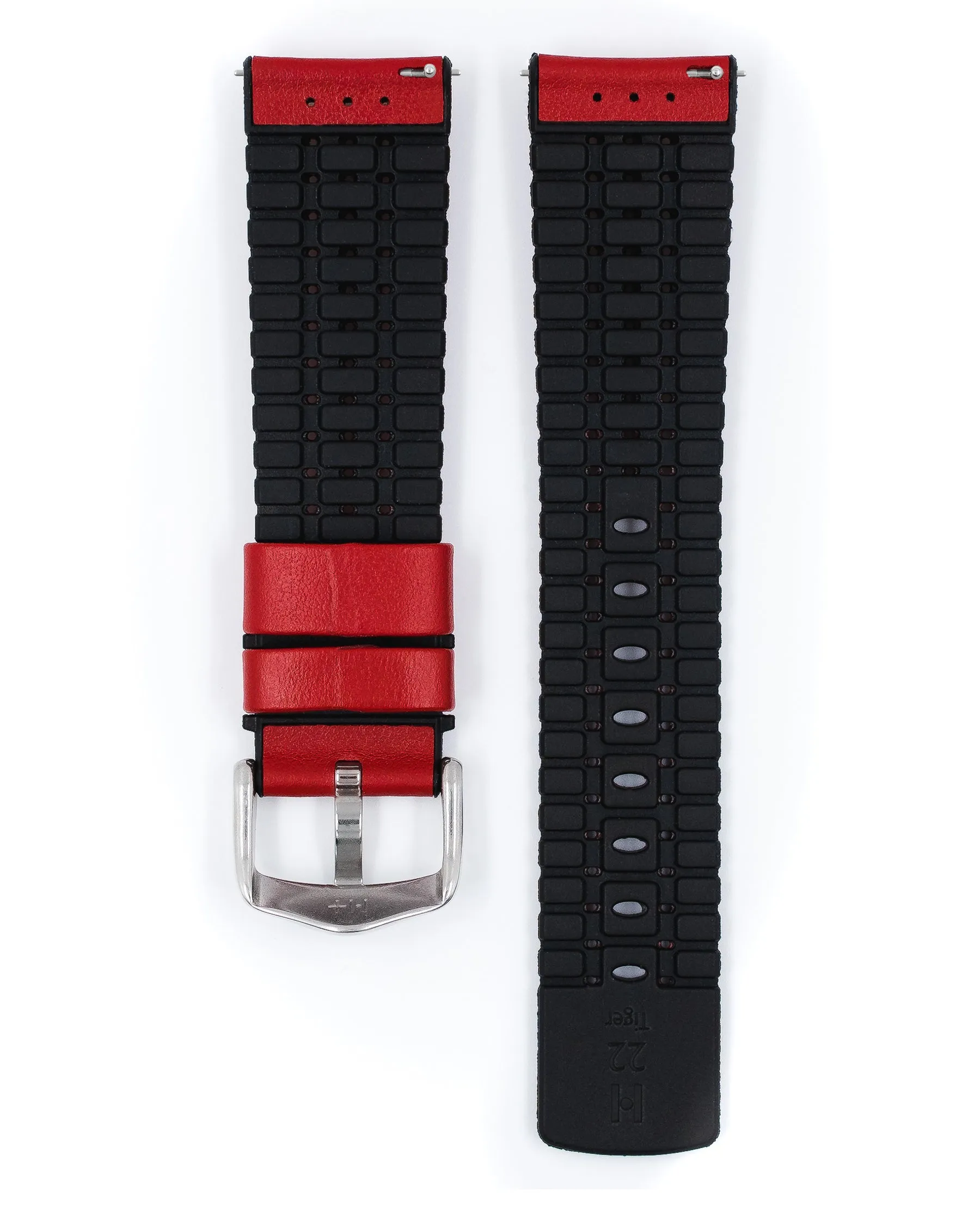 HIRSCH TIGER Performance Calfskin Watch Band  091 50 75