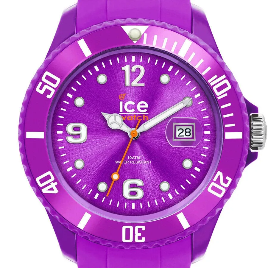 Ice-Watch Ice-Forever Sili Collection Polyamide & Silicon Mens Purple Watch SI.PE.B.S.09