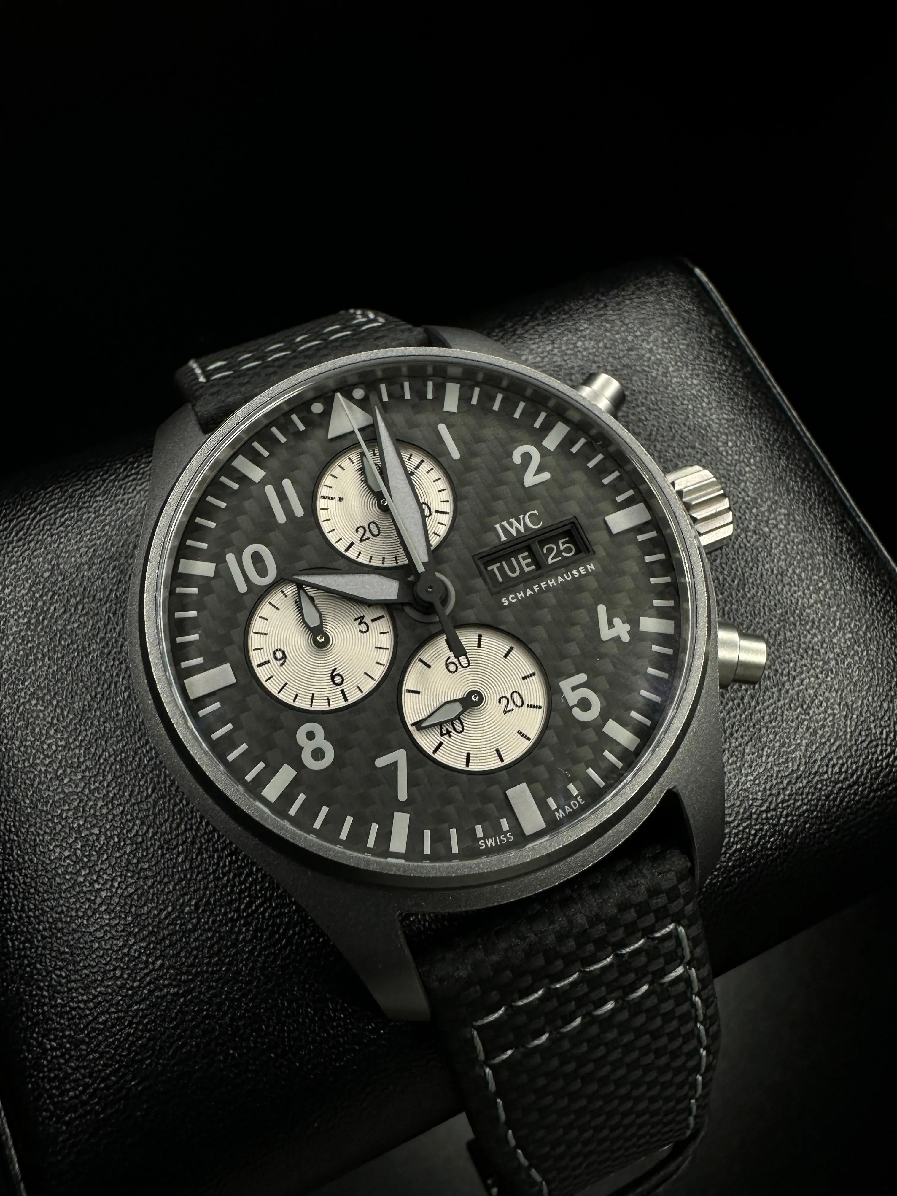 IWC Pilot's Watch Carbon Dial  "AMG" Edition - IW377903