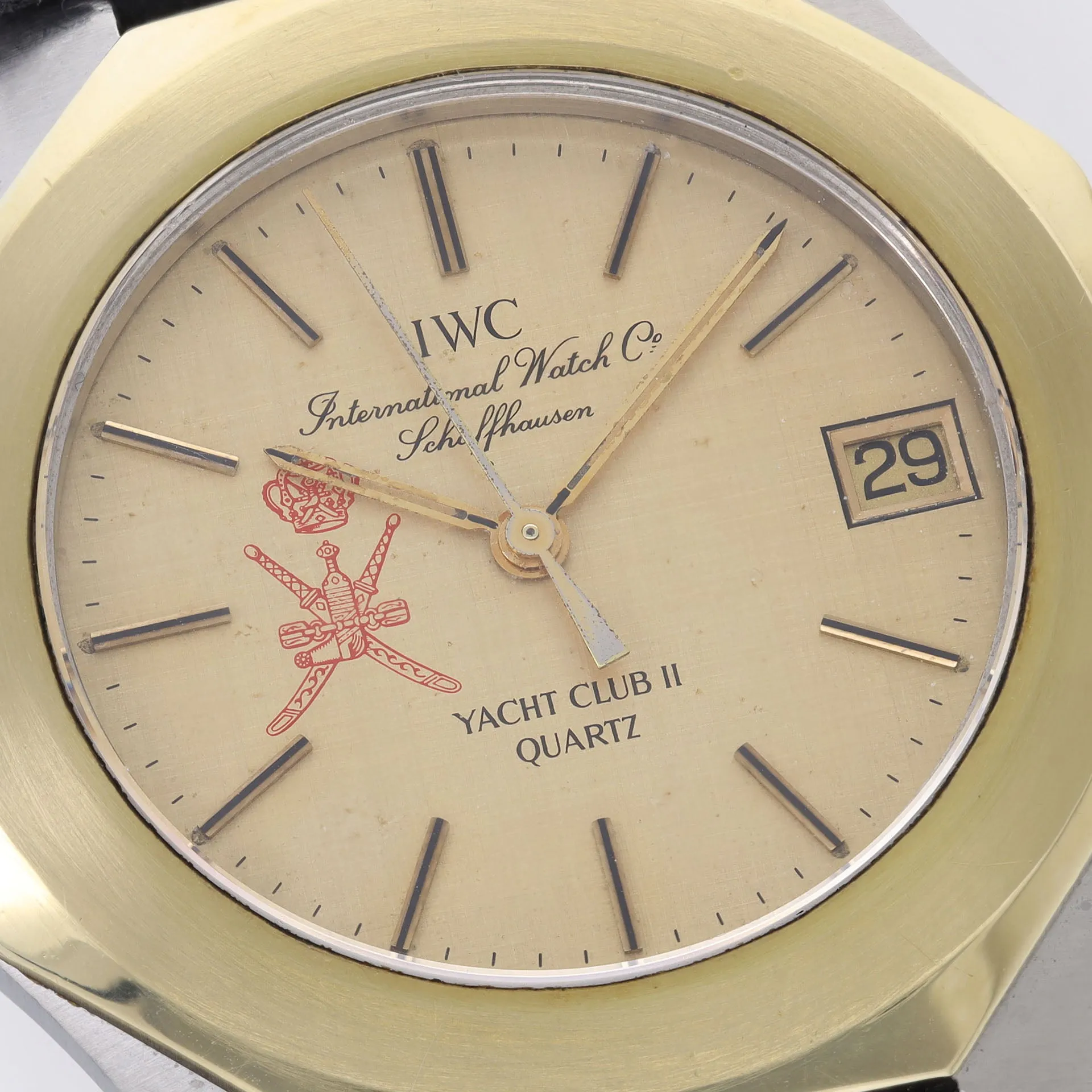 IWC Yacht Club 2 3311 Steel and Gold Khanjar Dial