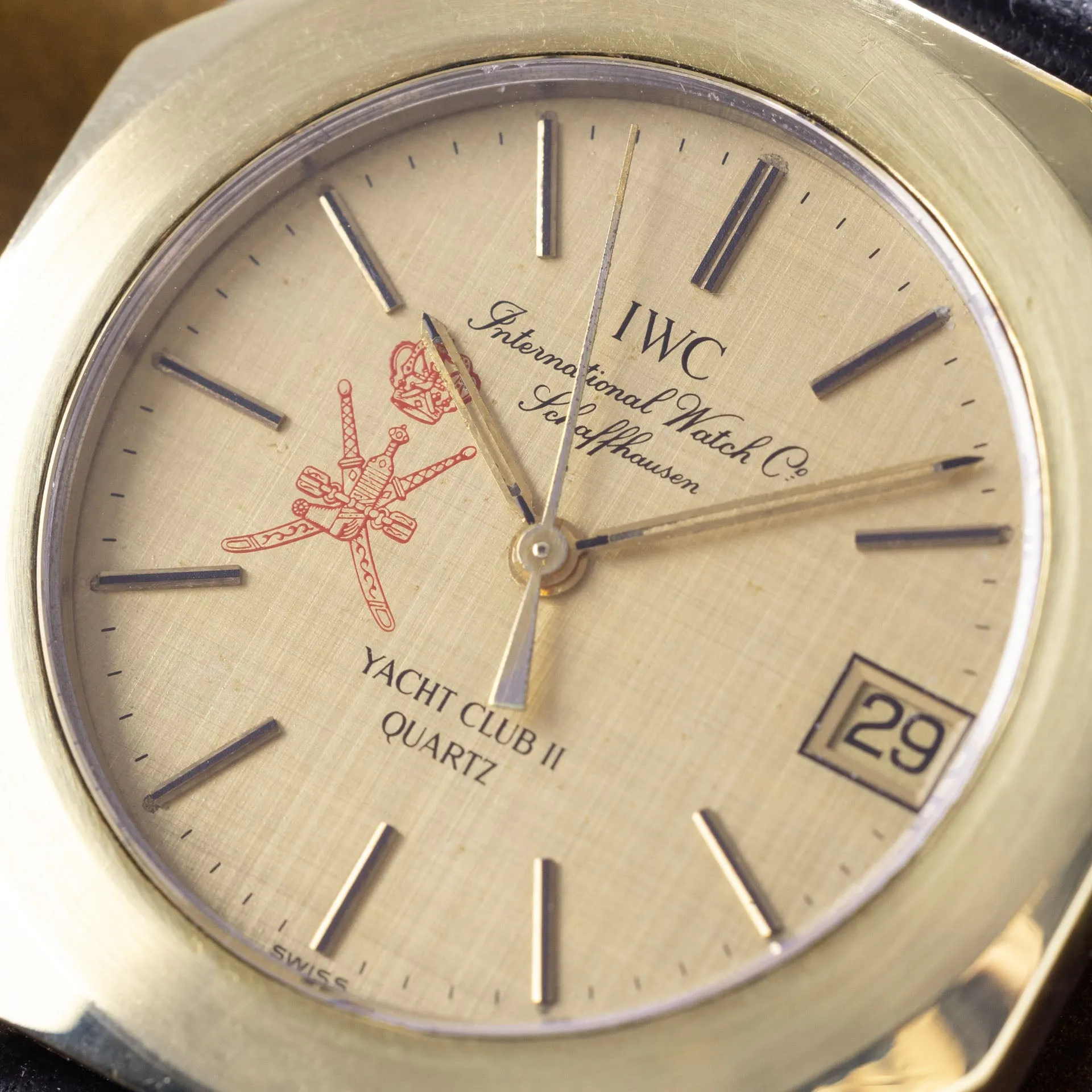 IWC Yacht Club 2 3311 Steel and Gold Khanjar Dial