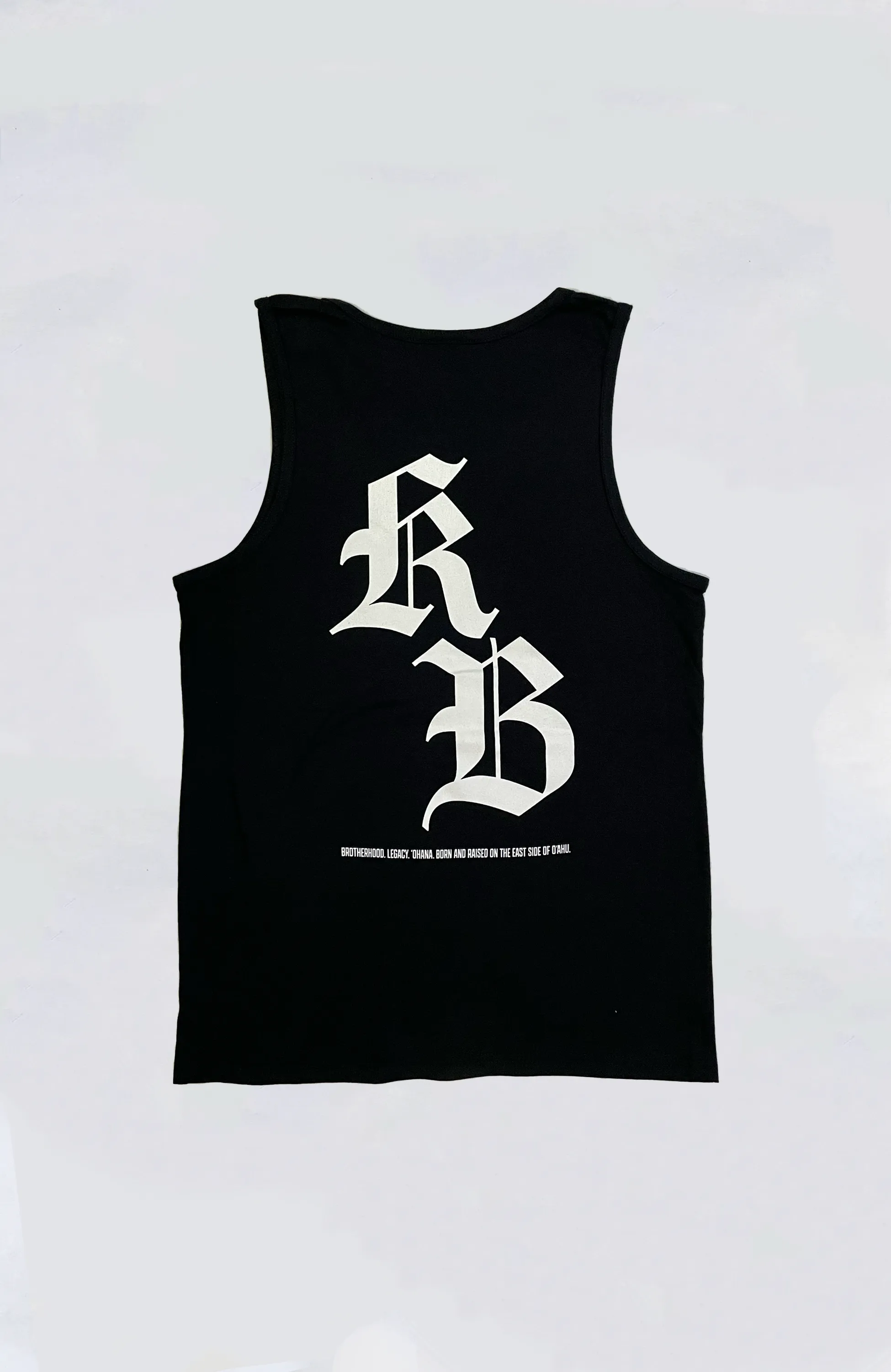 Kailua Boys - KB Black Letter Heavyweight Tank Top