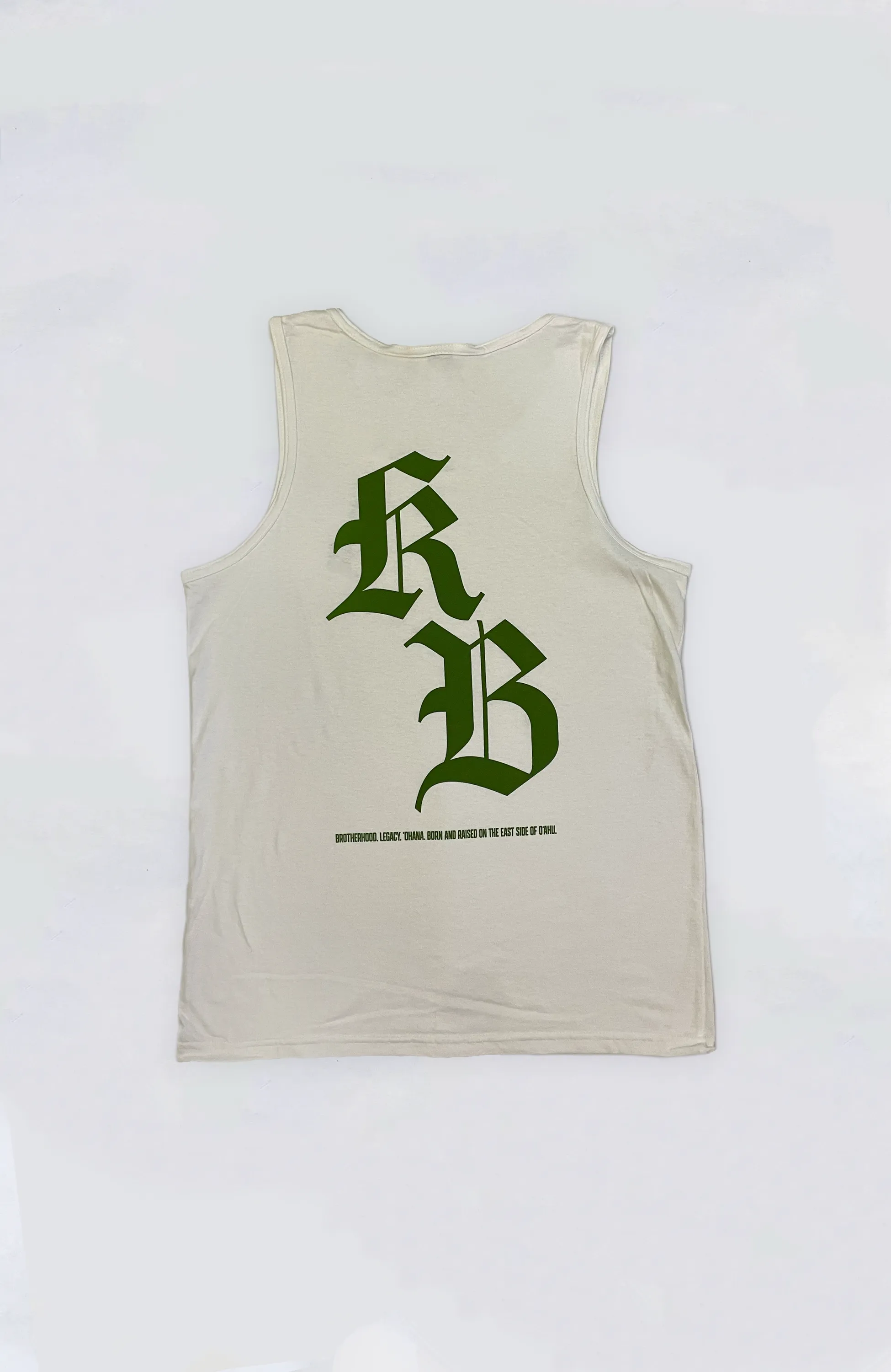 Kailua Boys - KB Black Letter Heavyweight Tank Top