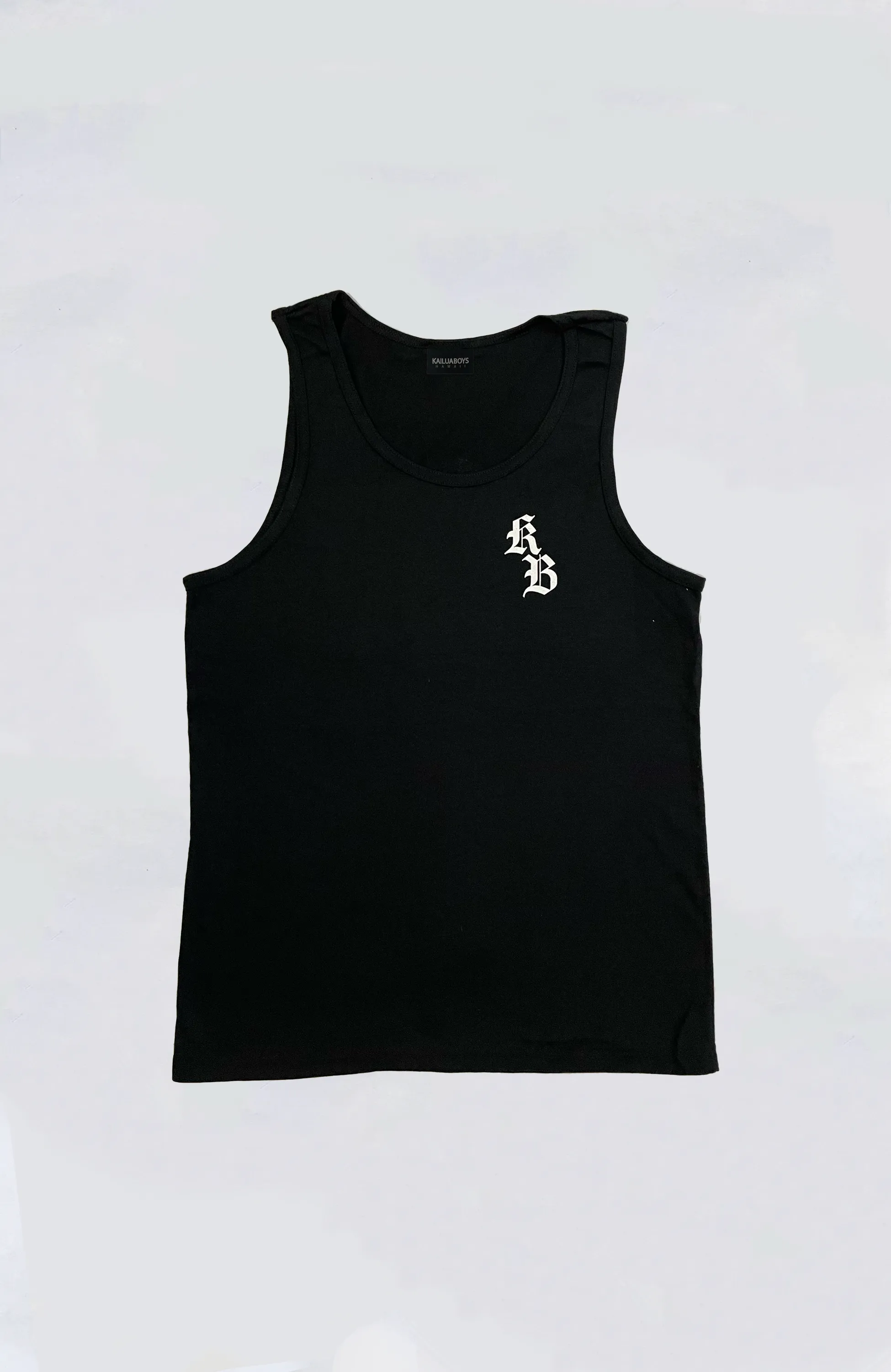 Kailua Boys - KB Black Letter Heavyweight Tank Top