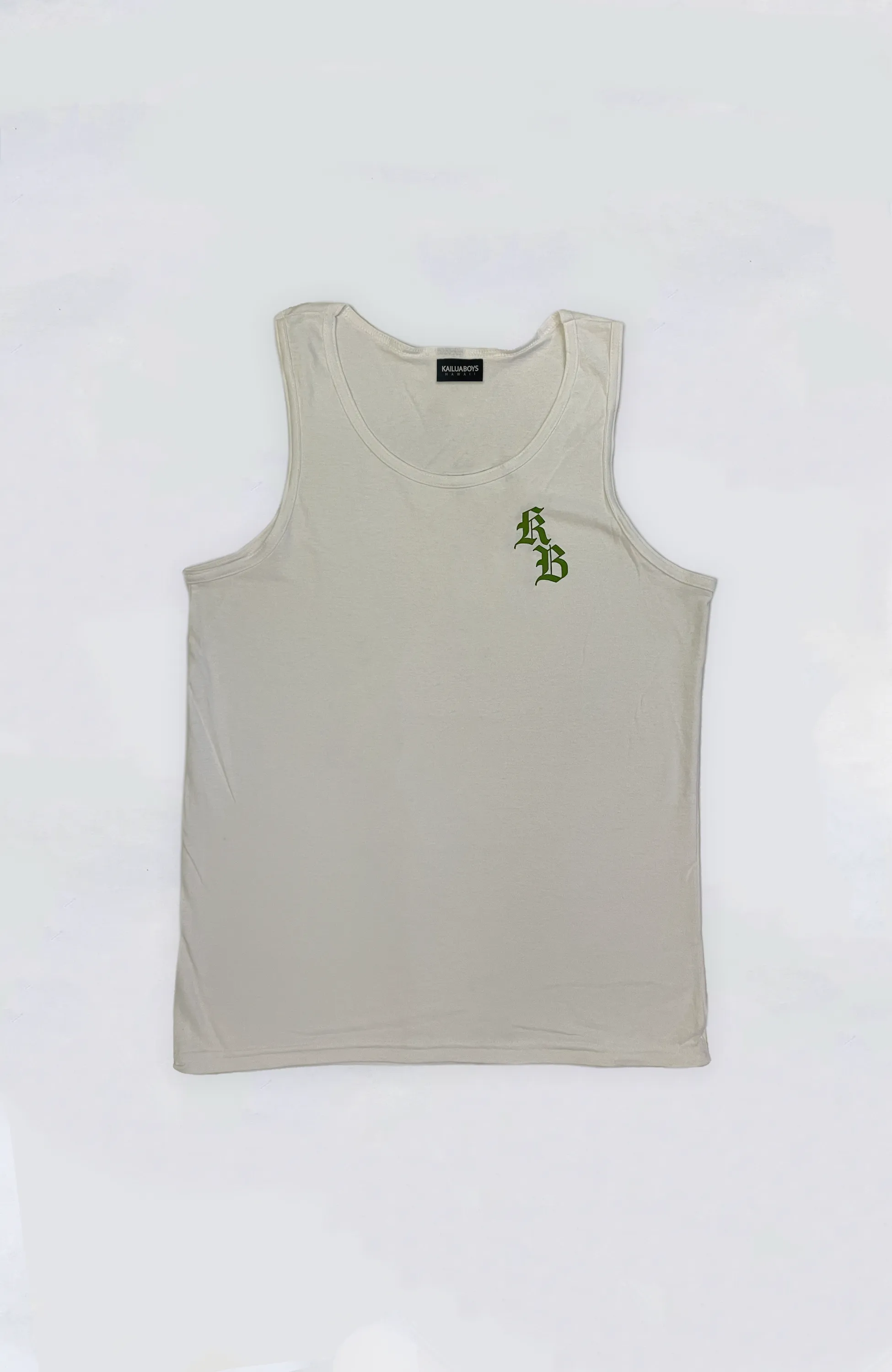 Kailua Boys - KB Black Letter Heavyweight Tank Top