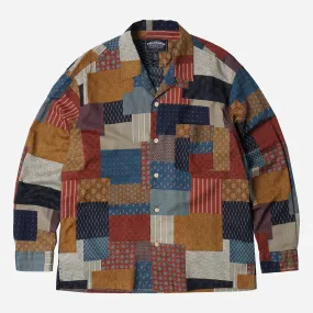 MIXED PATCHWORK SHIRT - MULTI COLOUR