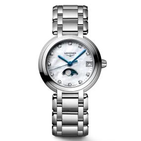 PrimaLuna Stainless Steel Moon Phase 30mm