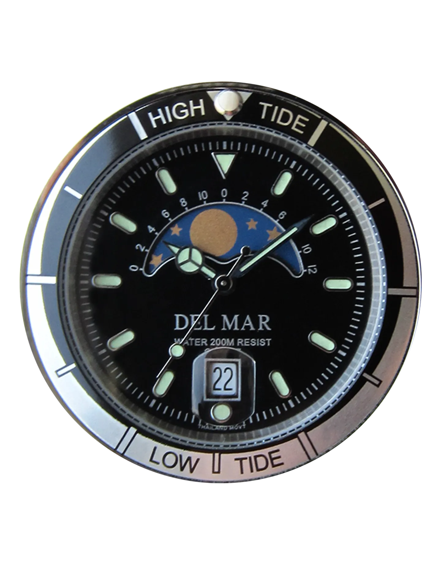 Stainless Steel Tide Nautical Analog Watch for Men #50205