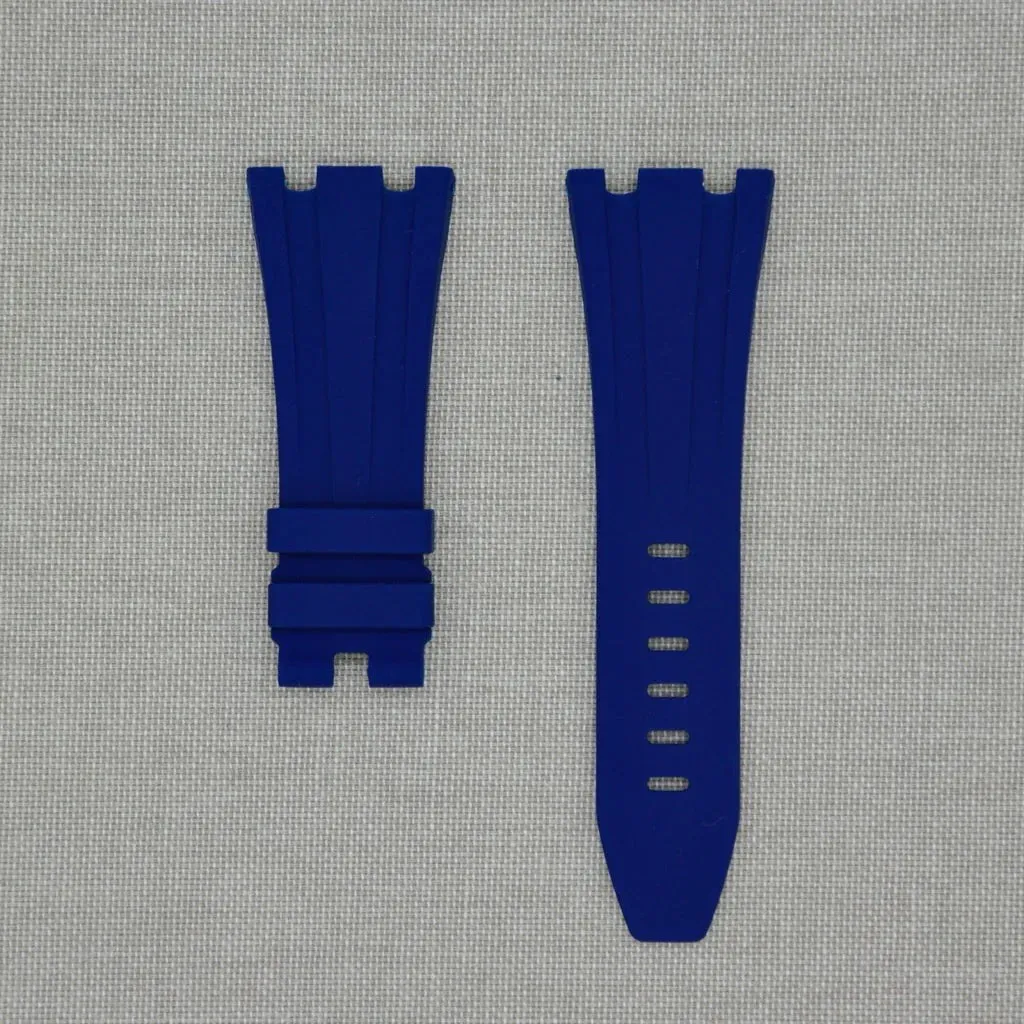 Tempomat Navy Blue Rubber Strap for AP 42mm