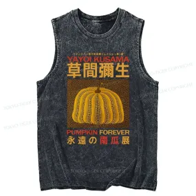 Tokyo-Tiger Forever Pumpkin Exhibition Japanese Washed Tank