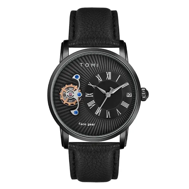 TOMI T-104 Face Gear Dual Strap Watch