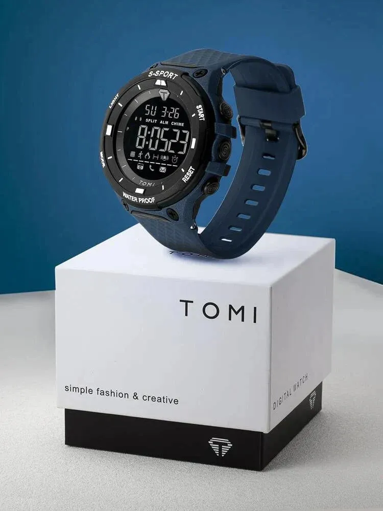 TOMI T-214 Digital Sports Watch For Men's