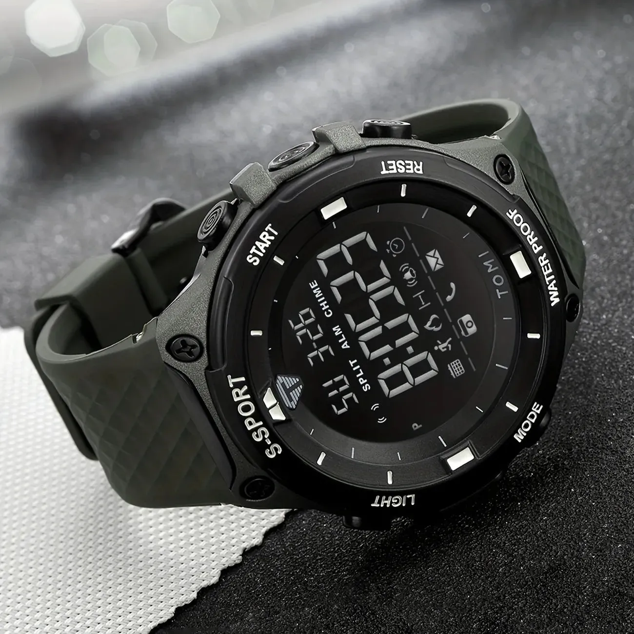 TOMI T-214 Digital Sports Watch For Men's