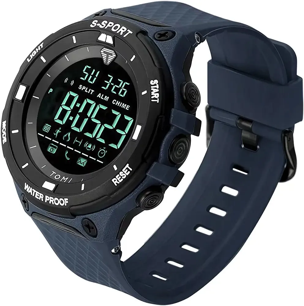 TOMI T-214 Digital Sports Watch For Men's