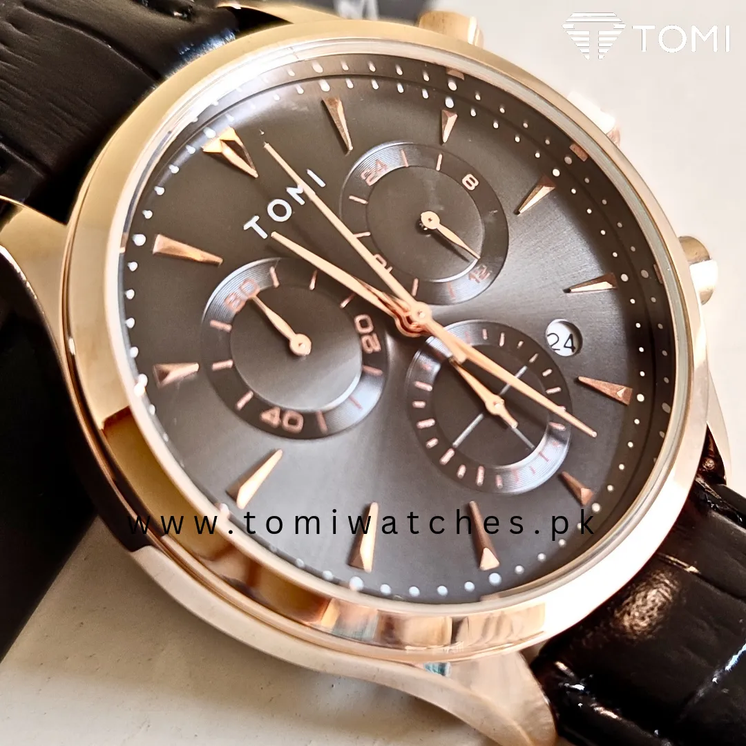 TOMI T-602 Chronograph Premium Luxury Business Men's Watch