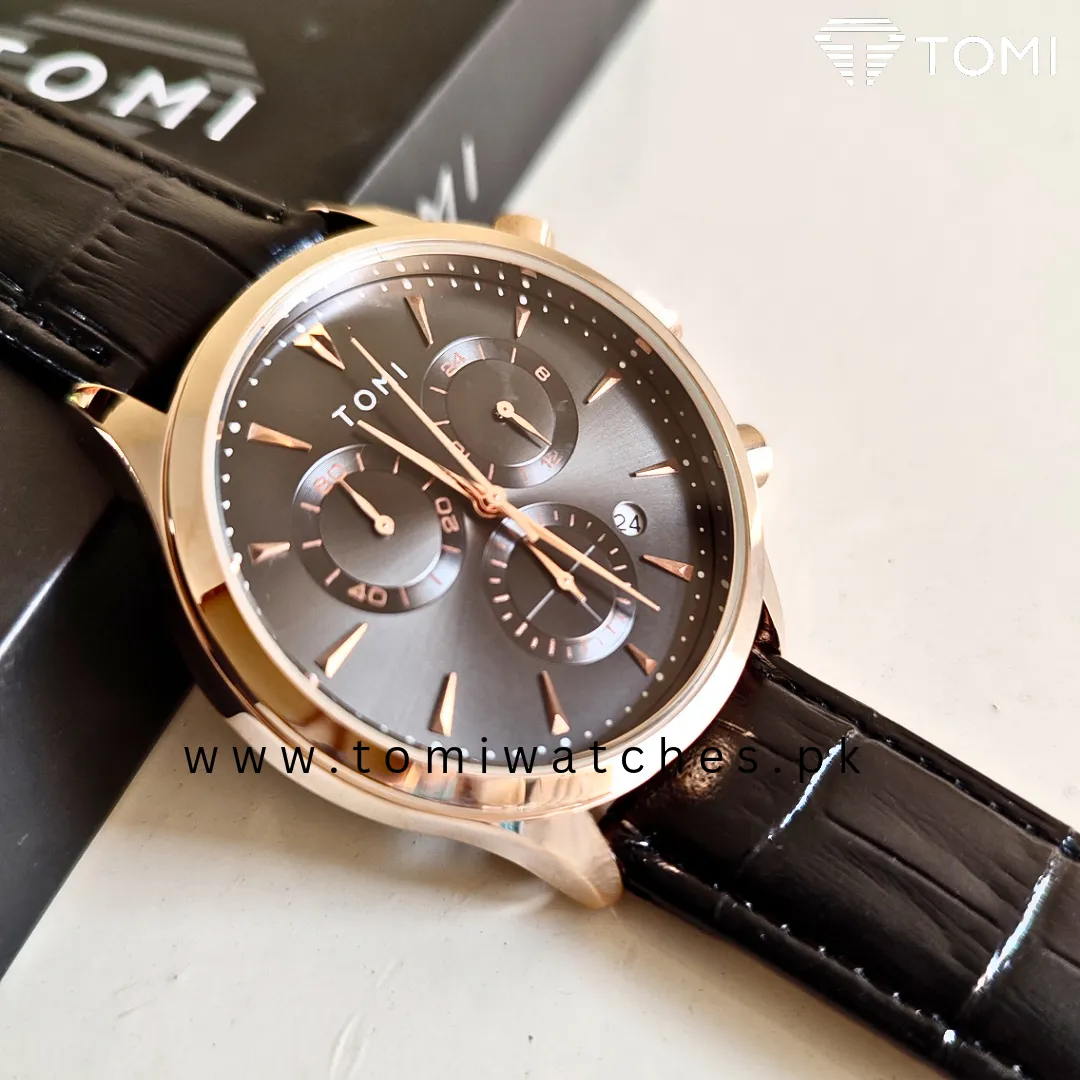 TOMI T-602 Chronograph Premium Luxury Business Men's Watch