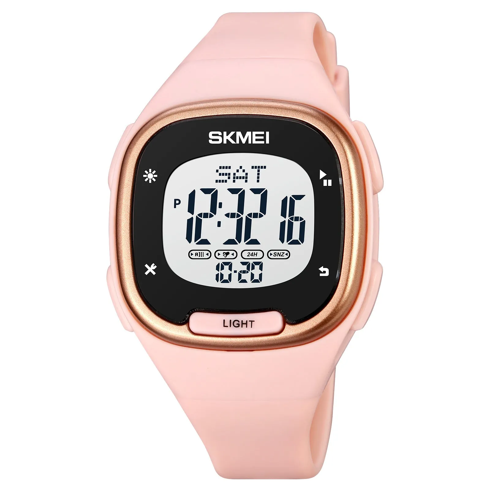 V2A Girls Women Watch Countdown and Stopwatch Digital Sports Watch 5 ATM Water Resistant Sports Watch for Teenagers Girls Ladies Womens