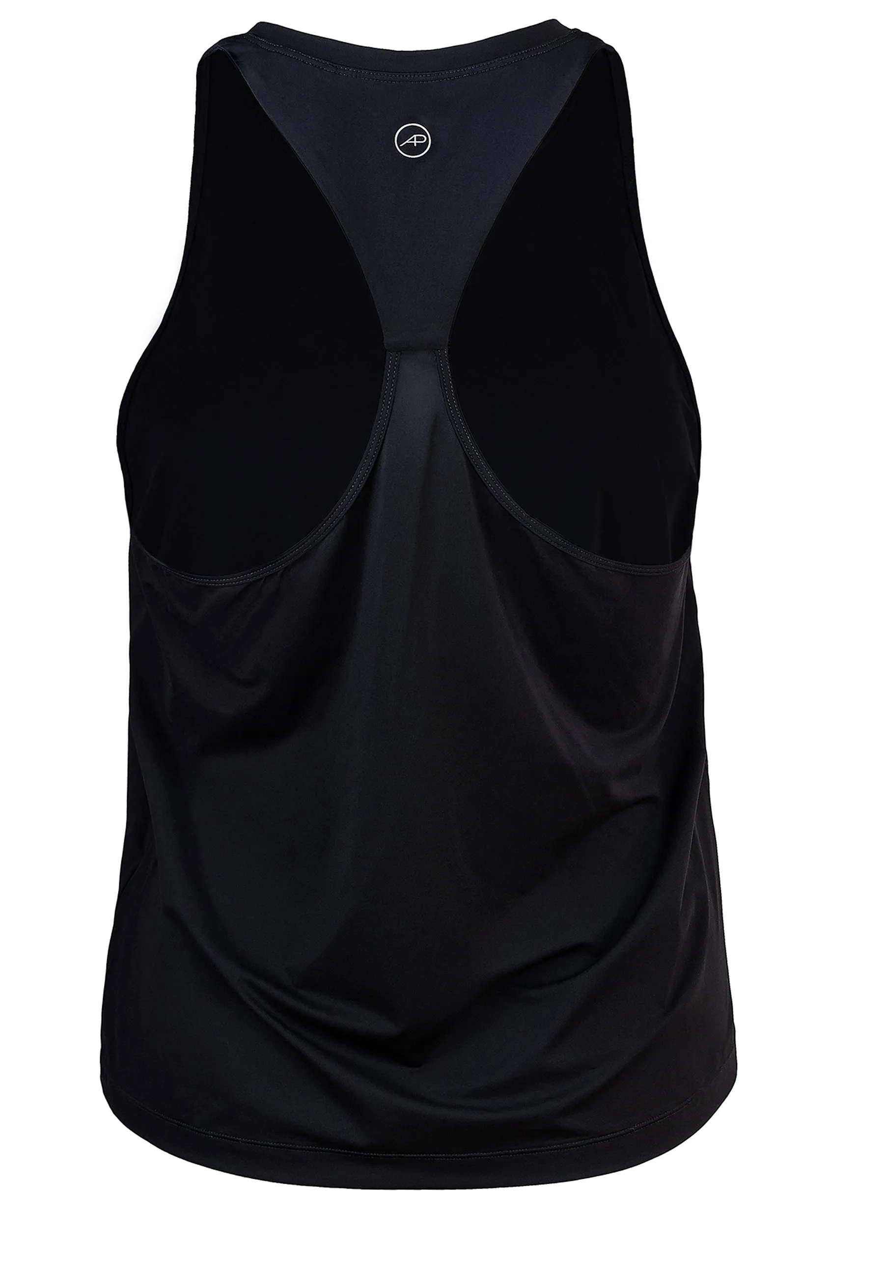 Velocity Sheer Tank Top - Schwarz