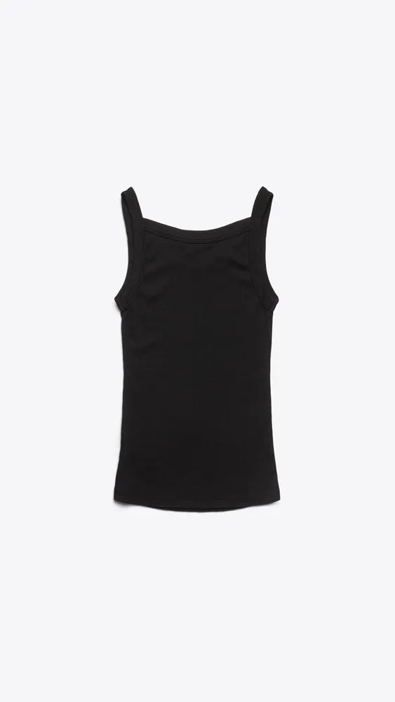 Verona Tank - Jet Black