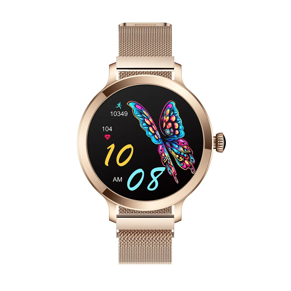 Women's AMOLED Smart Bluetooth Calling Blood Pressure Heart Rate Watch